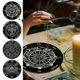 thumbnail image 2 of Star Pendulum Board Dowsing Divination Board Magics Meditation Decision Plate Metaphysical Message Board Witchs Altar Supplies, 2 of 5