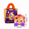 thumbnail image 4 of Halloween Mystery Square Plush Dumpling Squishy, Cute Square Shaped Stuffed Dumpling Fidget Plushies, Halloween Collectible Toy with Simulated Steamer Gift Box, Stress Relief Holiday Surprise Present, 4 of 4