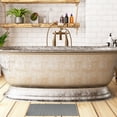 thumbnail image 5 of Shower Mat Non Slip Anti Mold Shower Mat, Secure Shower Mats Easy to Clean, Showers Mat with Suction Cup, Washable Non-Slip Bathtub Mats for Inside Showers Grey 28*14 In, 5 of 5