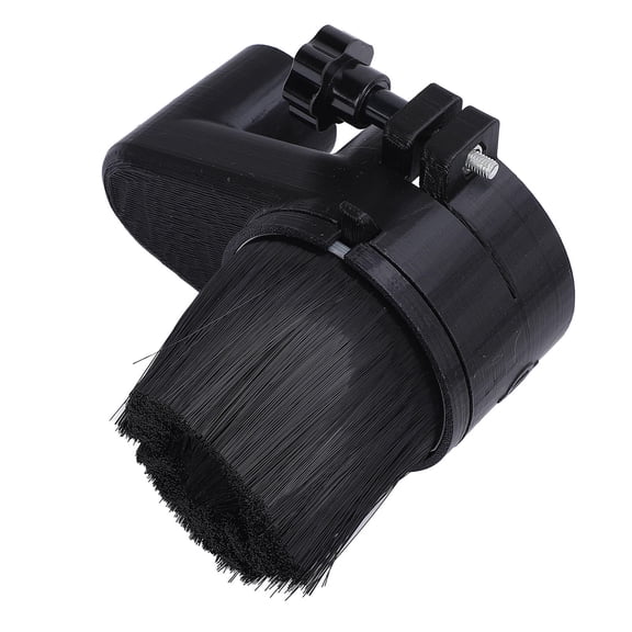 YAHHU 65mm CNC Router Dust Cover for 1.5kW Spindle Motor – Magnetic, Removable Bristles, Dust & Sawdust Cleaner for Woodworking & Engraving Machines