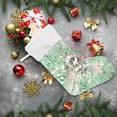 thumbnail image 6 of Coolnut Wildflower Christmas Stocking Personalized Large Candy Stocking, Xmas Stockings Decoration Hanging Gift for Family Holiday Party Ornaments Decor Fireplace, 6 of 7