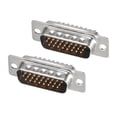 thumbnail image 1 of Conector D-sub macho de 26 pines, tipo soldadura, negro, 2 piezas, 1 of 3