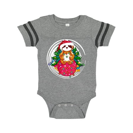 

Inktastic Christmas Sloth Gift Baby Boy or Baby Girl Bodysuit