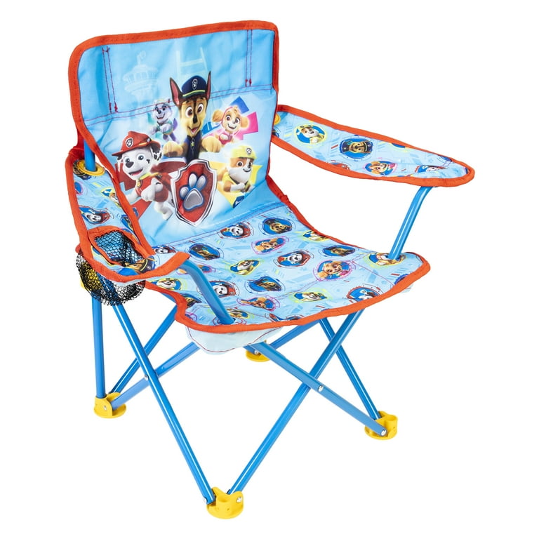 Paw Patrol Portable Fold N Go Chair with Carry Bag for Kids, Great