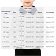 thumbnail image 4 of Falkdiz Long Sleeve Shirts for Boys Polo Comfy Pullover Casual Outdoor Solid Color Collar Boys Tshirts,White,Size: 2-3, 4 of 7