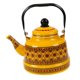 thumbnail image 5 of Tetera esmaltada de 2,5 l, tetera para agua caliente, tetera para café sin silbido. Amarillo Estilo B, 5 of 9