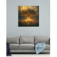 thumbnail image 4 of Tree of Life Wall Art, Tree with Life Energy Prints, Nature Abstract Poster Canvas Wall Art Tree Picture, Modern Landscape Artwork Wall Décor for Living Room Bedroom Office Home Decor (16x16 Inches), 4 of 6
