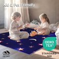 thumbnail image 4 of ODIKA 6'x9' Machine Washable Non-Slip Area Rug, Magical Night Sky with Starry High Traffic Rug, Blue, 398044, 4 of 7
