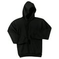 thumbnail image 5 of Port & Company Core Fleece Pullover Hooded Sweatshirt-2XL (Jet Black), 5 of 7