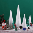 thumbnail image 3 of 24Pack Craft Foam Cones, Foam Tree Cones, Cones Shaped Foam for Arts, Crafts, Christmas Tree, School, DIY Craft Project, 3 of 6