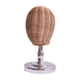 thumbnail image 4 of Soporte para cabeza de maniquí jinwen Modelo para auriculares Estante creativo para guardar sombreros pelucas y sombreros base de plata, 4 of 8