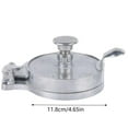 thumbnail image 3 of Dsscvnef Gaufrier Hamburger Antiadhésif Épaisseur Réglable Rond en Alliage d'Aluminium Gadget de Cuisine pour Barbecue Grillade Cuisson, 3 of 7