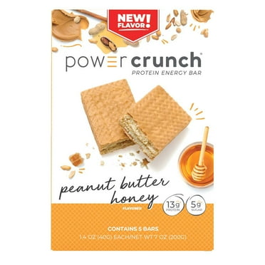Power Crunch Protein Wafer Bars - Peanut Butter Honey, 5 ct (Package May Vary)