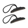 thumbnail image 1 of 2 piezas Kayak manejas kayak manijas de transporte de kayak empuñaduras de mano marina universales con cuerda para buceo en la cubierta de piragüismo Gris negro, 1 of 8
