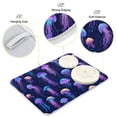 thumbnail image 3 of Yayeee Dish Drying Mat for Kitchen Counter 16"x18" Microfiber Absorbent Pad, Dark Blue Jellyfish Pattern, 3 of 7