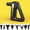 Gold, variant on Triangular Fascia Gun Electric Impact Muscle Massager Low Noise Quiet Fitness Massage Gun for Home Workout Recovery