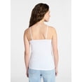 thumbnail image 4 of Time and Tru Women’s Adjustable Strap Cami, Sizes XS-XXXL, 4 of 5
