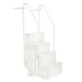 thumbnail image 3 of Ktaxon Pool Ladder Heavy-Duty Safety Step for Above Ground Pools Stair Entry System with Handrails White, 4 Steps, 3 of 10