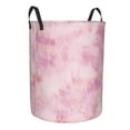 thumbnail image 3 of Custom Cool Pink Tie Dye Laundry Basket Foldable Traditional Dyeing Art Clothes Hamper for Nursery Kids Toys Storage Bag, 3 of 10