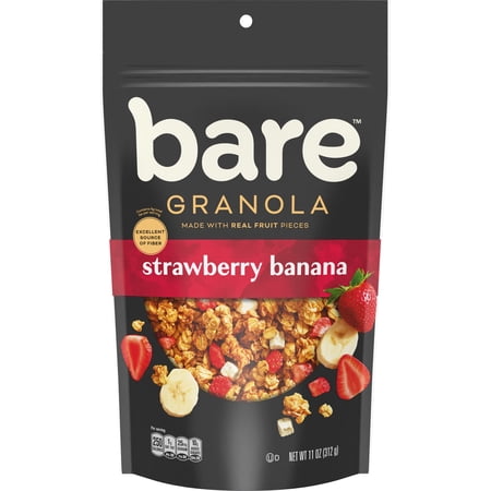 Bare Granola Strawberry Banana Crunchy Fruit Chips, 11 oz Bag