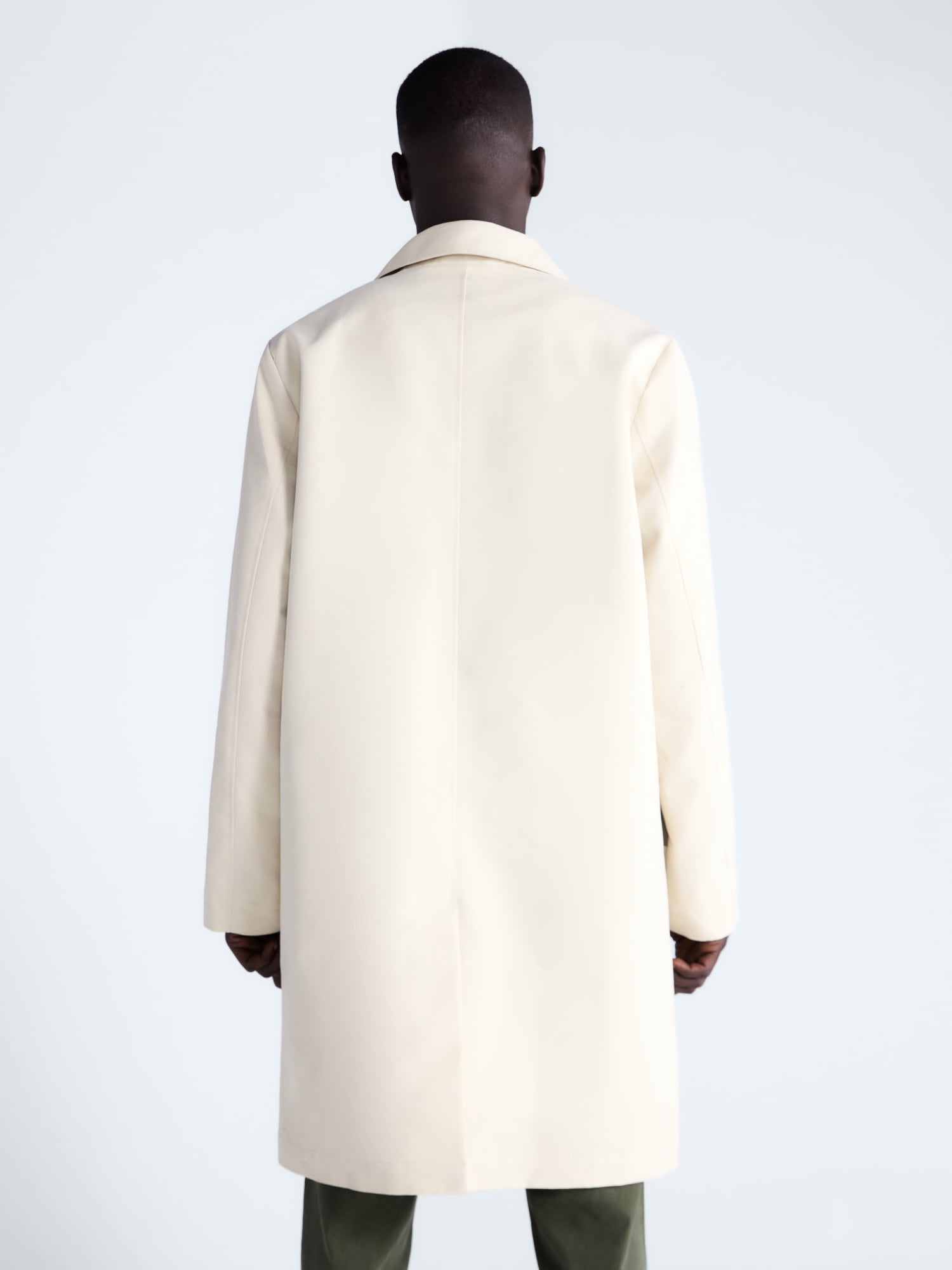 Free Assembly Men's and Big Men's Lightweight Trench Coat, Sizes XS-3XL