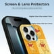 thumbnail image 3 of Funda de TPU de Winnie The Pooh para iPhone 16 Pro: ultrafina, a prueba de golpes, antiamarilleo, resistente a arañazos, compatible con carga inalámbrica, agarre mejorado, estilo negro., 3 of 7