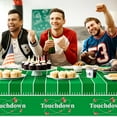thumbnail image 4 of SwiftPulse Football Party Decorations,3 Pack Tablecloth Disposable Plastic 54'' x 108'', Birthday Decor,Football Table Cloth for Rectangle Tables,Football Supplies Home, 4 of 15