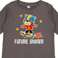 thumbnail image 4 of Inktastic Skateboard Future Skater Boys Long Sleeve Toddler T-Shirt, 4 of 5