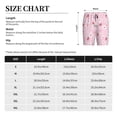 thumbnail image 3 of Pofeuu Hand Drawn Strawberry Print Men's Soft Woven Elastic Waistband Sleep Pajama Short-Small, 3 of 6