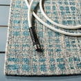 thumbnail image 4 of Safavieh Courtyard Eamon Abstract Indoor/Outdoor Area Rug, Gray/Navy, 5'3" x 7'7", 4 of 9