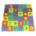 thumbnail image 1 of 36pcs/Set Letters Numerals Puzzle Pad Kids Rug Soft Floor Play Mat Toys, 1 of 4
