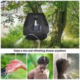 thumbnail image 3 of Sywqhk Bolsa de almacenamiento de agua para acampar al aire libre, bolsas de baño de ducha solar portátiles (negro) Sywqhk Alta Calidad, 3 of 7