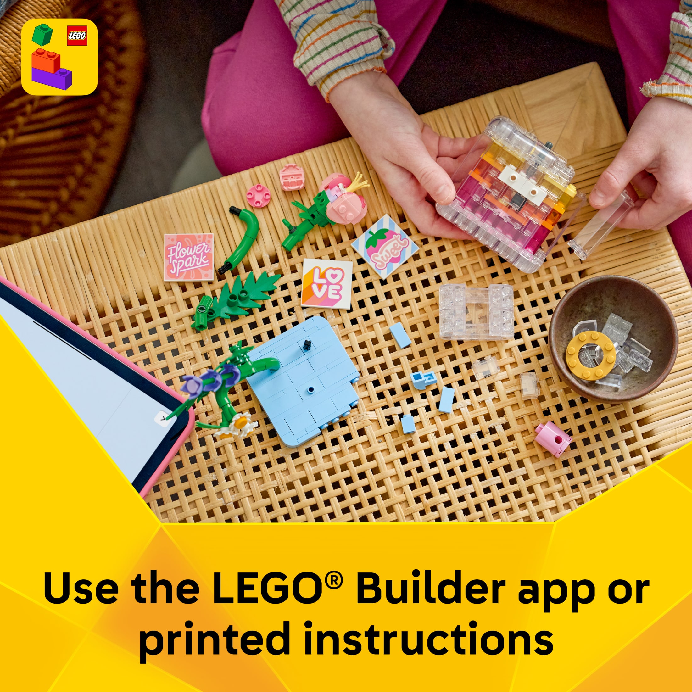 LEGO Creator 3 en 1 Frasco de Perfume Decoración Floral - Juguete de Construcción para Niñas y Niños, Mayores de 8 Años - Decoración para Dormitorio o Escritorio - 3 Opciones de Construcción - Regalo de Cumpleaños - 31383 7