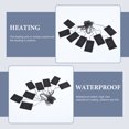 thumbnail image 4 of 1 Set Clothes Heating Pad Complex Fiber Heat Pad Heating Piece USB Clothes Heater (Black), 4 of 5