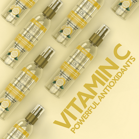 Skin Toning & Brightening Oil with Vitamin C and Rosehip Seed Oil