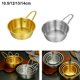 thumbnail image 5 of Outdoor Sport Rice Wine Bowl Rice Bowl Korean Seasoning Bowl Color Silver Gold Thickened With Handle L 12x5x4cm, 5 of 11