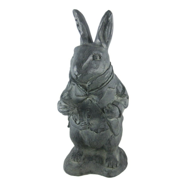 disney alice in wonderland garden statues