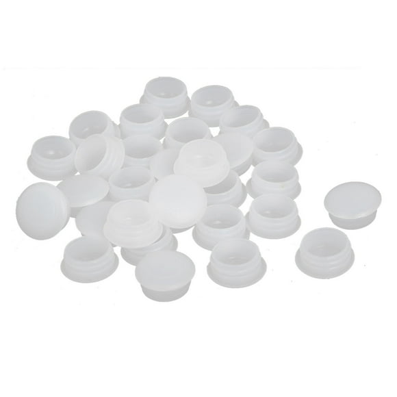 Plastic Hole Plugs White