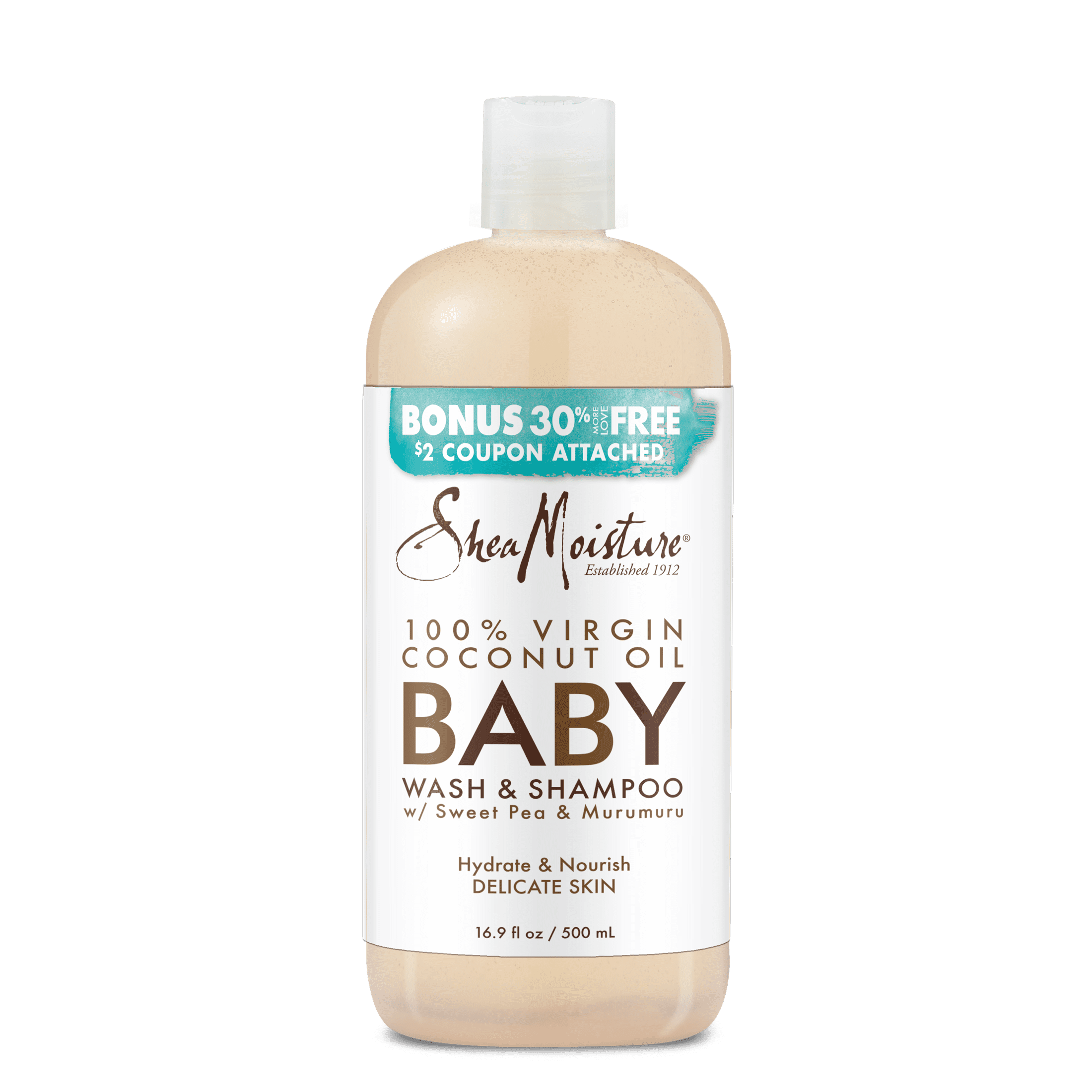 shea moisture baby shampoo coconut oil