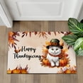 thumbnail image 4 of Happy Thanksgiving Exotic Shorthair Welcome Thankful Fall Autumn Pumpkin Doormat Cat Lover Kitten Owner Gifts Indoor Outdoor Welcome Mat - 02021, 4 of 5