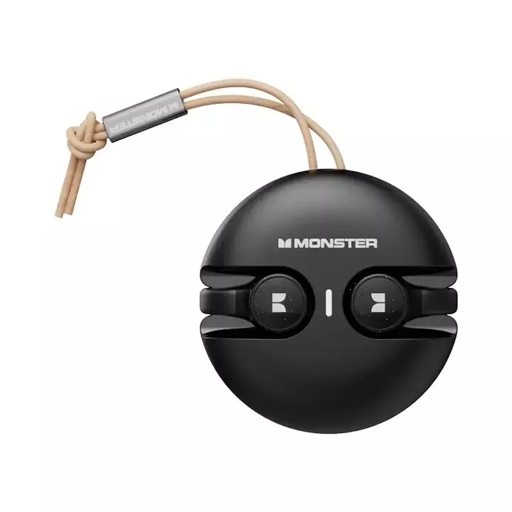 TWS MONSTER EarClip AIRMARS 22Hrs Play, Wireless BT 5.3 Earbuds Stereo, HD Call