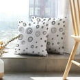 thumbnail image 6 of LALILO Throw Pillow Covers Pen Dots Bold Graphic Dot Polka Art Cushion Cover 18" x 18", 2 Pack, 6 of 6