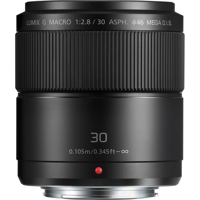Free Shipping! Panasonic Lumix G Macro H-HS030 - Macro lens - 30