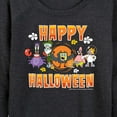 thumbnail image 3 of SpongeBob SquarePants - Happy Halloween - Women's Lightweight French Terry Long Sleeve Shirt, 3 of 6
