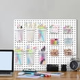 thumbnail image 5 of 6 Sets Pegboard Cups with Pegboard Hooks,Clear Pegboard Cups,Peg Board Cups,Pegboard Organizer Kit for Office Organizing Storage Tools, 5 of 8