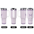 thumbnail image 6 of Kuromi And My Melody 40 Oz Tumbler with Handle And Straw, Vacuum Insulated Stainless Steel Double Wall Water Bottle Travel Coffee Mug, Gifts for Women Boys Girls, 6 of 8