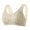 Beige, variant on WREESH Womens Push Up Bras Everyday Bras Comfortable Lace Breathable Bra Underwear No Rims Pink
