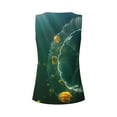thumbnail image 5 of Easygdp Jelly Fish Women's Workout Tank Top, Running Top, Hiking Shirt, Quick-Dry for Running, Yoga, Hiking - Medium, 5 of 9