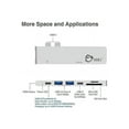 thumbnail image 6 of SIIG Thunderbolt 3 USB-C Hub HDMI with Card Reader & PD Adapter - Silver, 6 of 20
