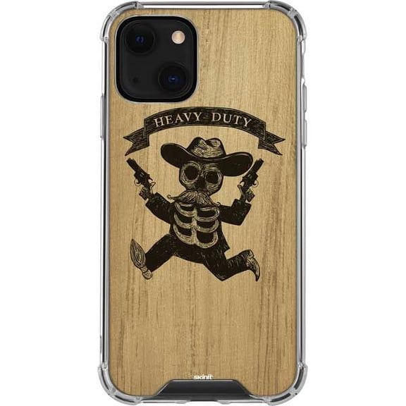 Skinit Skull & Bones Mr. Heavy Duty iPhone 14 Clear Case